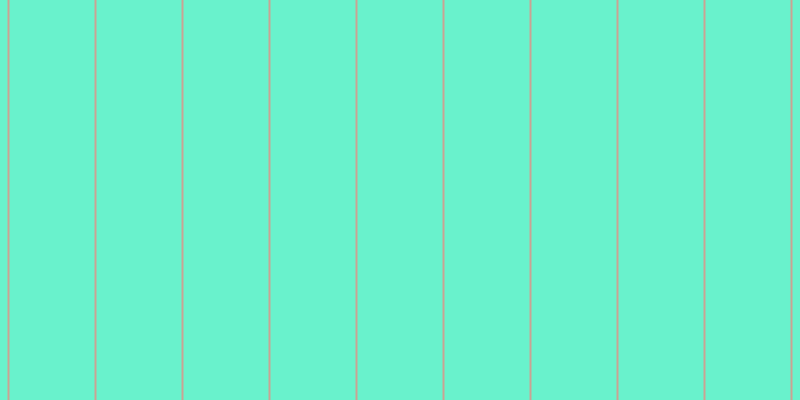 #69f2cc, #caa393 vertical lines, two pixels wide, eighty-five pixels apart