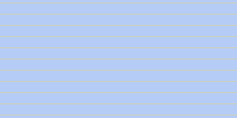 #6c9cf0 (50%), #dbd393 horizontal lines, two pixels wide, thirty-six pixels apart