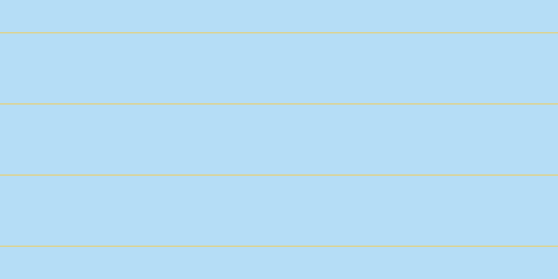 #6cbdf0 (50%), #dbd393 horizontal lines, two pixels wide, one hundred pixels apart