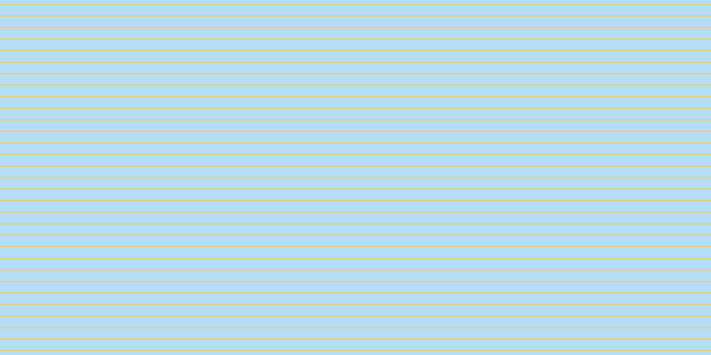 #6cbdf0 (50%), #dbd393 horizontal lines, two pixels wide, eleven pixels apart