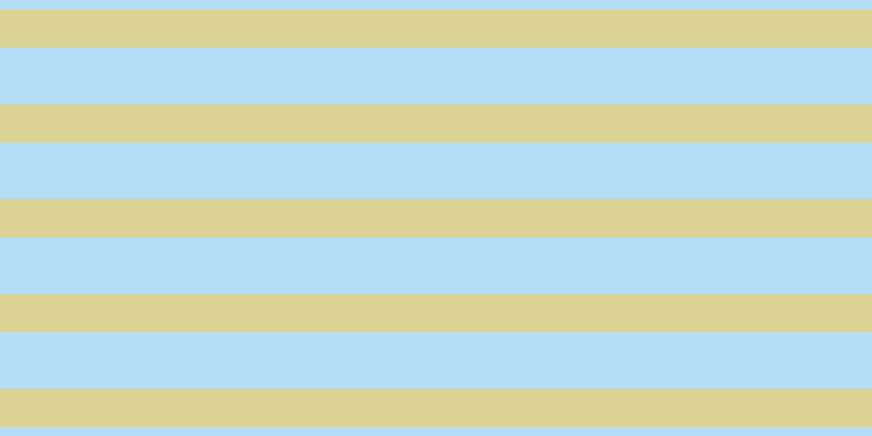 #6cbdf0 (50%), #dbd393 horizontal lines, thirty-five pixels wide, fifty-two pixels apart