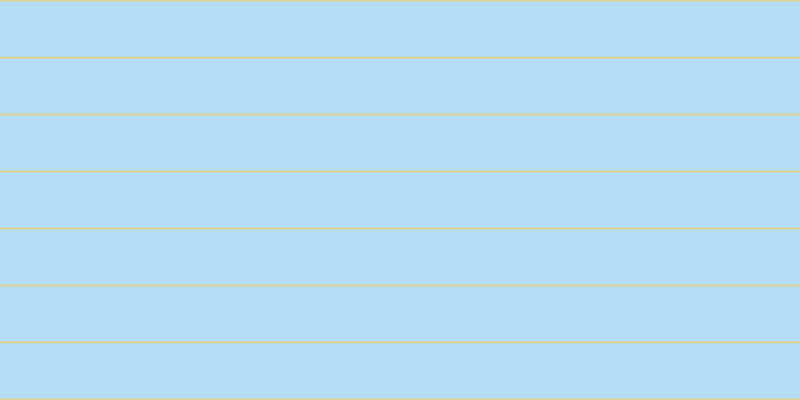 #6cbdf0 (50%), #dbd393 horizontal lines, two pixels wide, fifty-five pixels apart