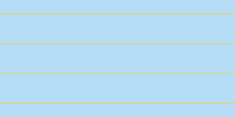 #6cbdf0 (50%), #dbd393 horizontal lines, five pixels wide, ninety-seven pixels apart