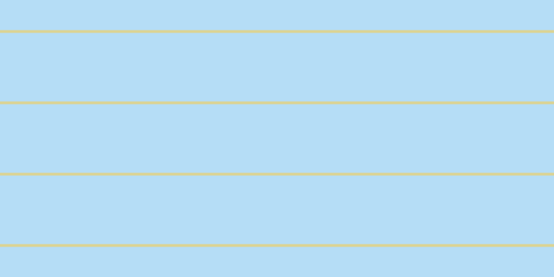 #6cbdf0 (50%), #dbd393 horizontal lines, four pixels wide, ninety-nine pixels apart