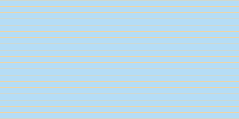 #6cbdf0 (50%), #fcd393 horizontal lines, two pixels wide, nineteen pixels apart