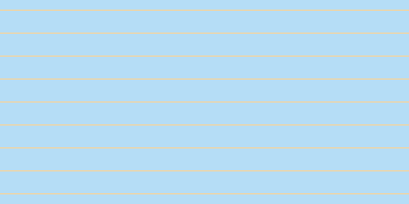 #6cbdf0 (50%), #fcd393 horizontal lines, two pixels wide, forty-three pixels apart