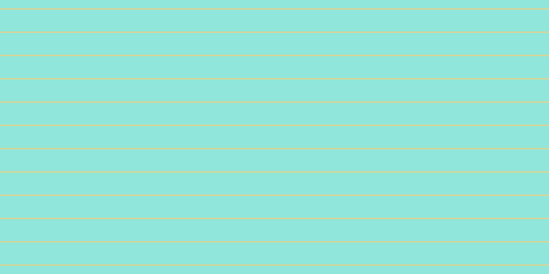 #6cdecf (75%), #dbd393 horizontal lines, two pixels wide, thirty-two pixels apart