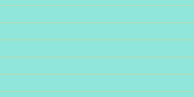 #6cdecf (75%), #dbd393 horizontal lines, two pixels wide, sixty-nine pixels apart