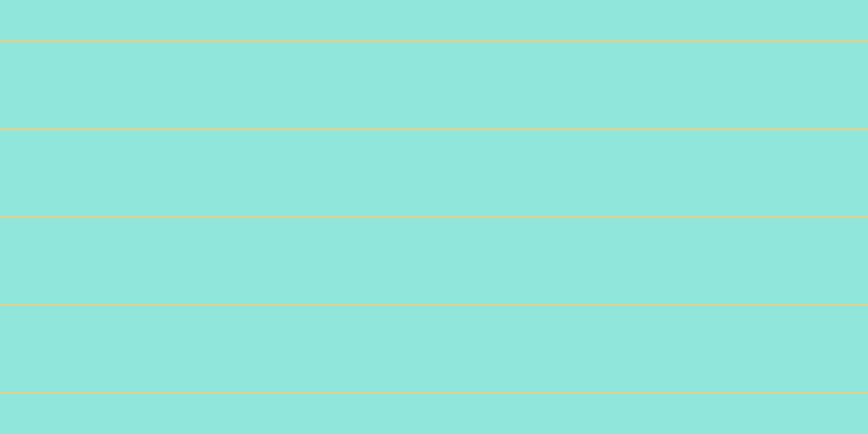 #6cdecf (75%), #dbd393 horizontal lines, two pixels wide, seventy-nine pixels apart