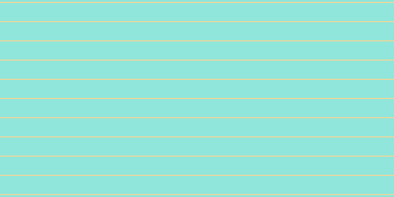 #6cdecf (75%), #fcd393 horizontal lines, two pixels wide, thirty-seven pixels apart
