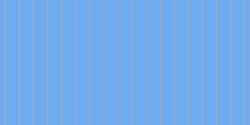 #6dacee, #caa393 vertical lines, two pixels wide, forty-three pixels apart