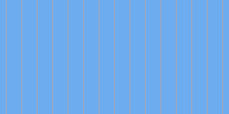 #6dacee, #caa393 vertical lines, two pixels wide, fifty-two pixels apart