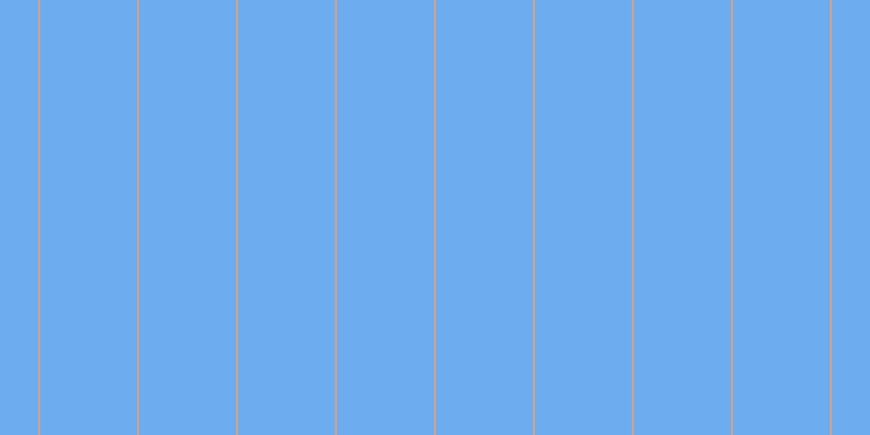 #6dacee, #caa393 vertical lines, two pixels wide, eighty-nine pixels apart