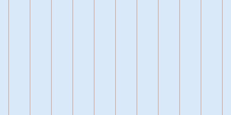 #6dacee (25%), #caa393 vertical lines, two pixels wide, seventy-two pixels apart