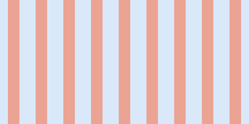 #6dacee (25%), #eba393 vertical lines, thirty-seven pixels wide, fifty-two pixels apart