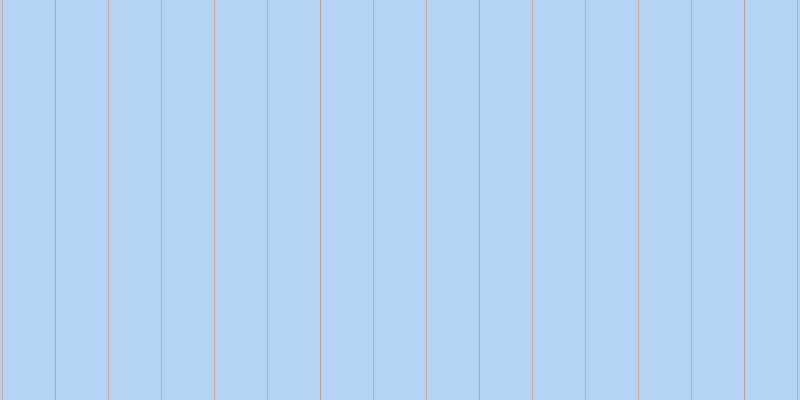 #6dacee (50%), #caa393 vertical lines, one pixels wide, fifty-two pixels apart