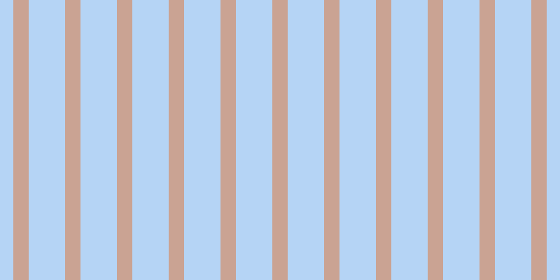 #6dacee (50%), #caa393 vertical lines, twenty-two pixels wide, fifty-two pixels apart