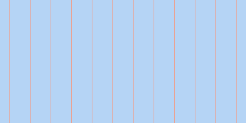 #6dacee (50%), #eba393 vertical lines, two pixels wide, sixty-five pixels apart