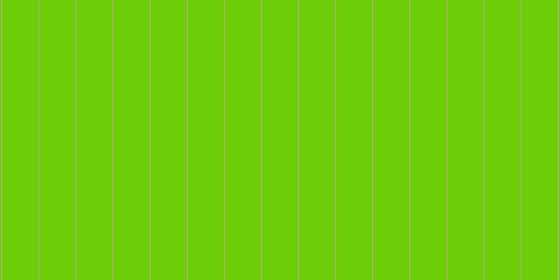 #6dcd07, #caa393 vertical lines, one pixels wide, fifty-two pixels apart