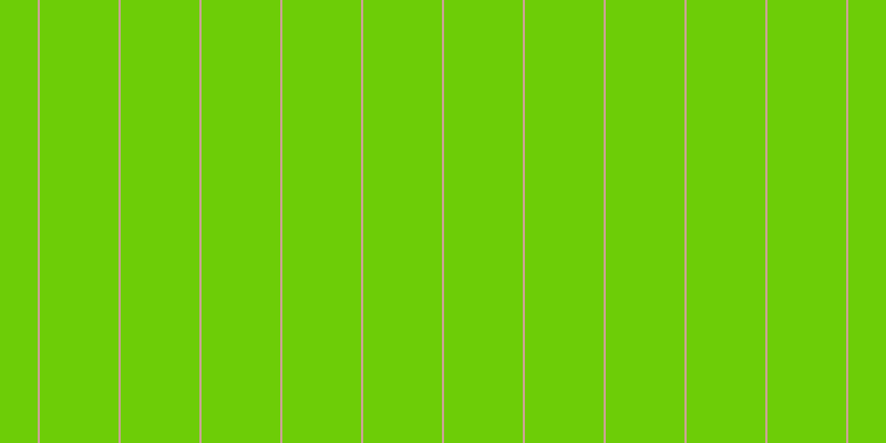 #6dcd07, #caa393 vertical lines, two pixels wide, seventy-one pixels apart