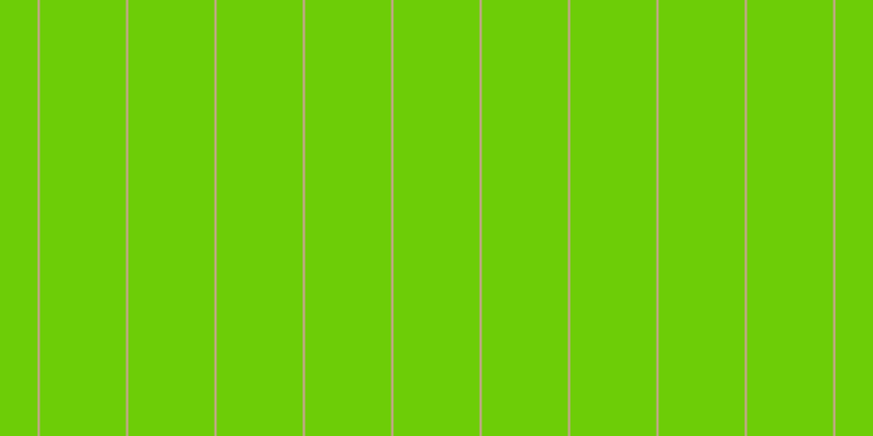 #6dcd07, #caa393 vertical lines, two pixels wide, seventy-nine pixels apart