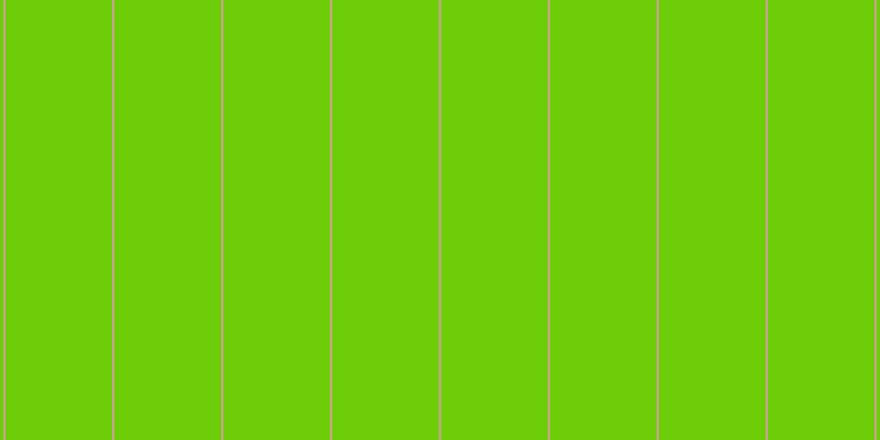 #6dcd07, #caa393 vertical lines, two pixels wide, ninety-seven pixels apart