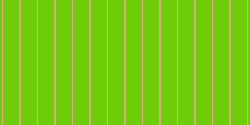 #6dcd07, #eba393 vertical lines, four pixels wide, fifty-two pixels apart