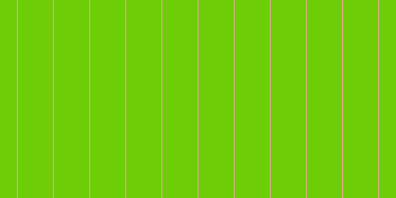 #6dcd07, #eba393 vertical lines, two pixels wide, seventy-one pixels apart