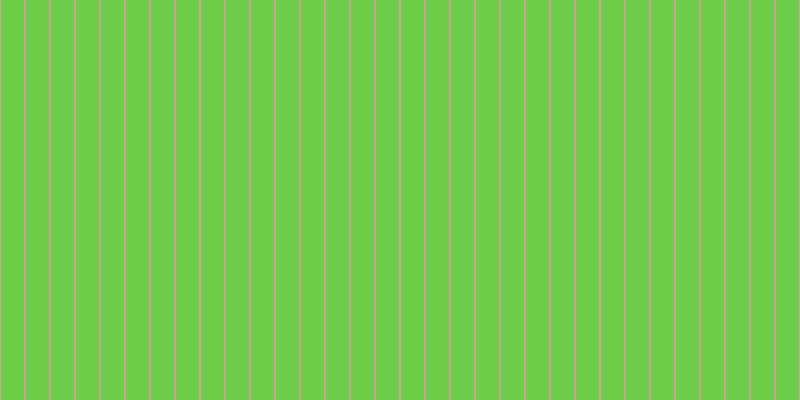 #6dcd49, #caa393 vertical lines, two pixels wide, twenty-three pixels apart