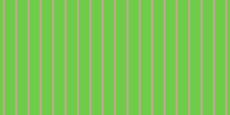 #6dcd49, #caa393 vertical lines, seven pixels wide, thirty-six pixels apart