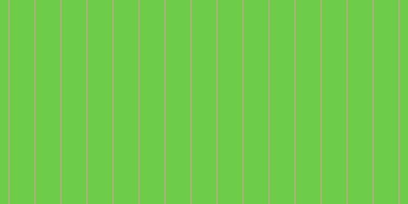 #6dcd49, #caa393 vertical lines, two pixels wide, forty-nine pixels apart