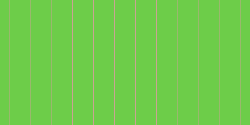 #6dcd49, #caa393 vertical lines, two pixels wide, sixty-five pixels apart