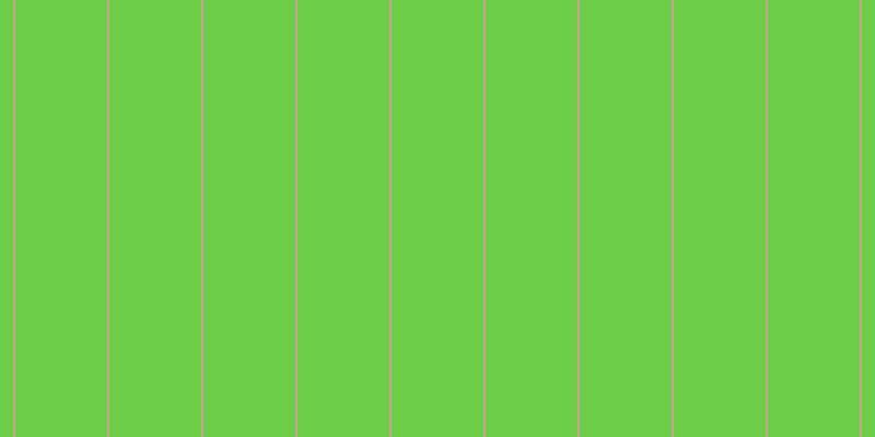 #6dcd49, #caa393 vertical lines, two pixels wide, eighty-four pixels apart