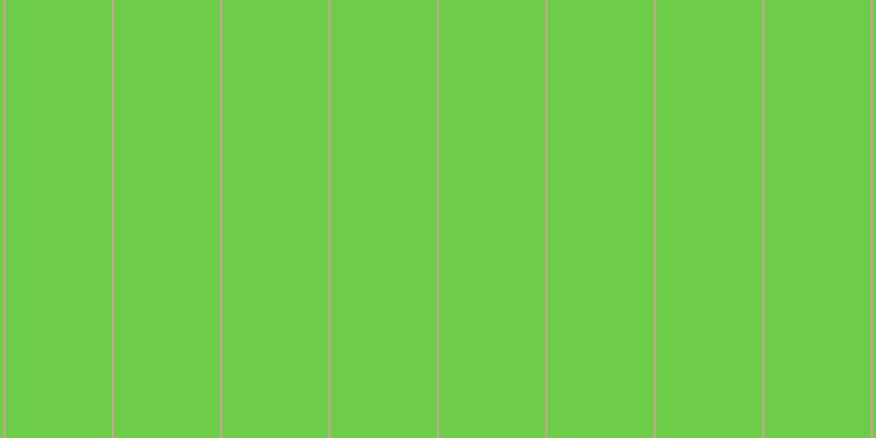 #6dcd49, #caa393 vertical lines, two pixels wide, ninety-seven pixels apart