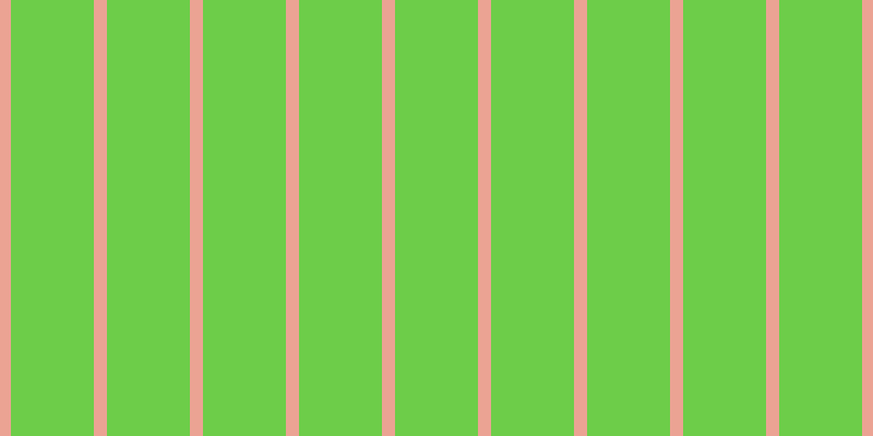 #6dcd49, #eba393 vertical lines, twelve pixels wide, seventy-six pixels apart