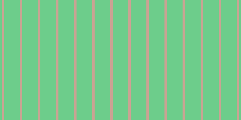 #6dcd8b, #caa393 vertical lines, eight pixels wide, fifty-two pixels apart