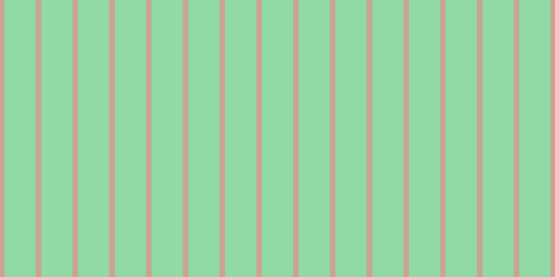 #6dcd8b (75%), #caa393 vertical lines, eight pixels wide, forty-five pixels apart
