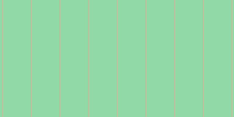 #6dcd8b (75%), #eba393 vertical lines, two pixels wide, ninety-six pixels apart