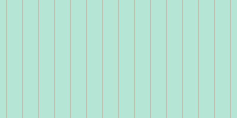 #6dcdac (50%), #caa393 vertical lines, two pixels wide, fifty-two pixels apart