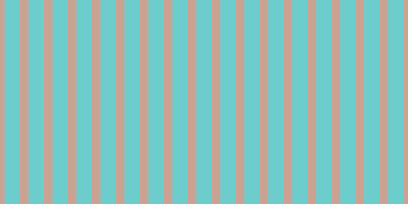 #6dcdcd, #caa393 vertical lines, seventeen pixels wide, thirty pixels apart