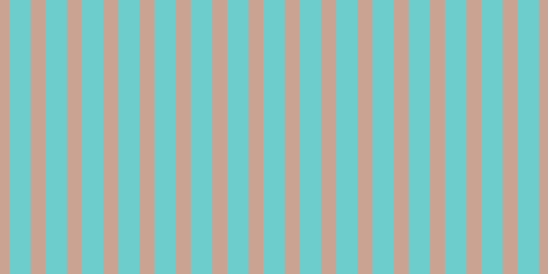 #6dcdcd, #caa393 vertical lines, twenty-two pixels wide, thirty-one pixels apart