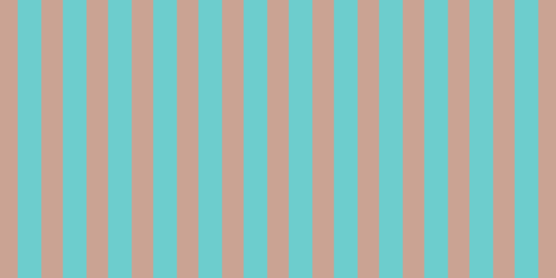 #6dcdcd, #caa393 vertical lines, thirty-one pixels wide, thirty-four pixels apart