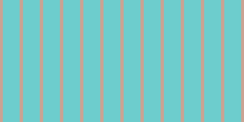 #6dcdcd, #caa393 vertical lines, eleven pixels wide, fifty-five pixels apart