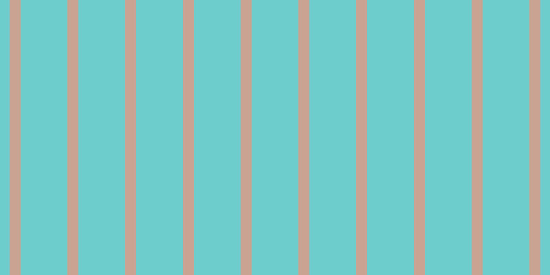 #6dcdcd, #caa393 vertical lines, sixteen pixels wide, sixty-eight pixels apart