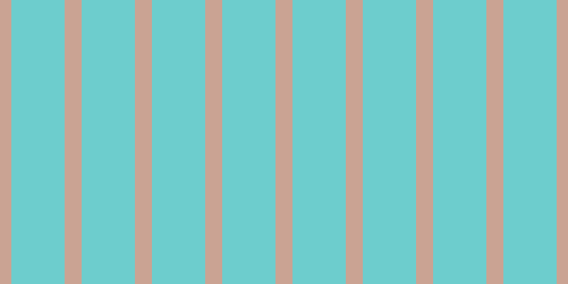 #6dcdcd, #caa393 vertical lines, twenty-four pixels wide, seventy-five pixels apart