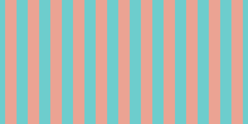 #6dcdcd, #eba393 vertical lines, thirty-seven pixels wide, thirty-six pixels apart