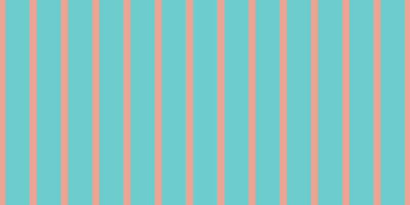 #6dcdcd, #eba393 vertical lines, fourteen pixels wide, forty-seven pixels apart