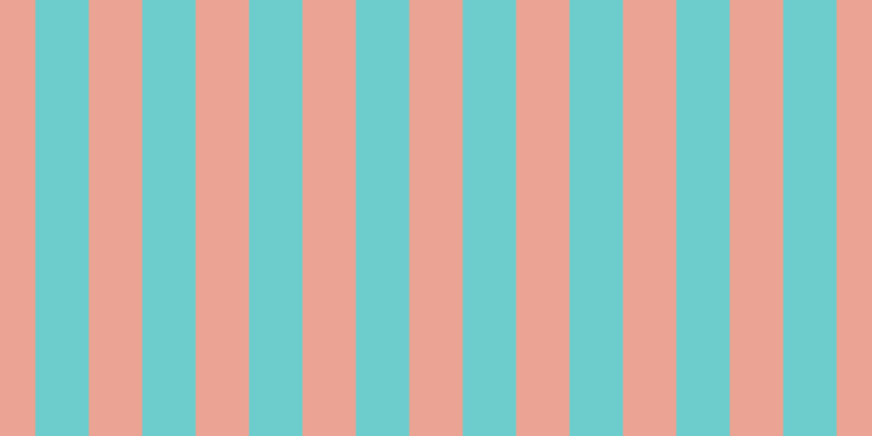 #6dcdcd, #eba393 vertical lines, forty-nine pixels wide, forty-nine pixels apart