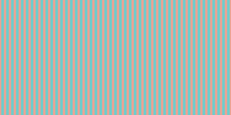 #6dcdcd, #eba393 vertical lines, eight pixels wide, nine pixels apart