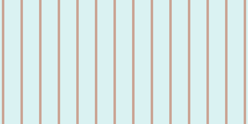 #6dcdcd (25%), #caa393 vertical lines, eight pixels wide, fifty-two pixels apart